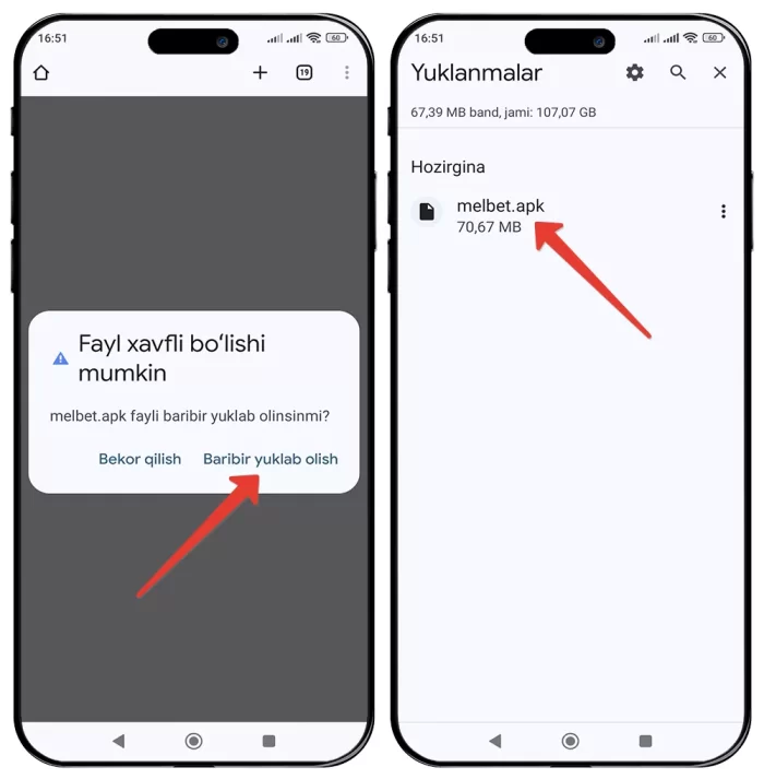 Melbet uzbekcha versiyasi skachat va o'rnatish Melbet yangi versiya skachat qilish