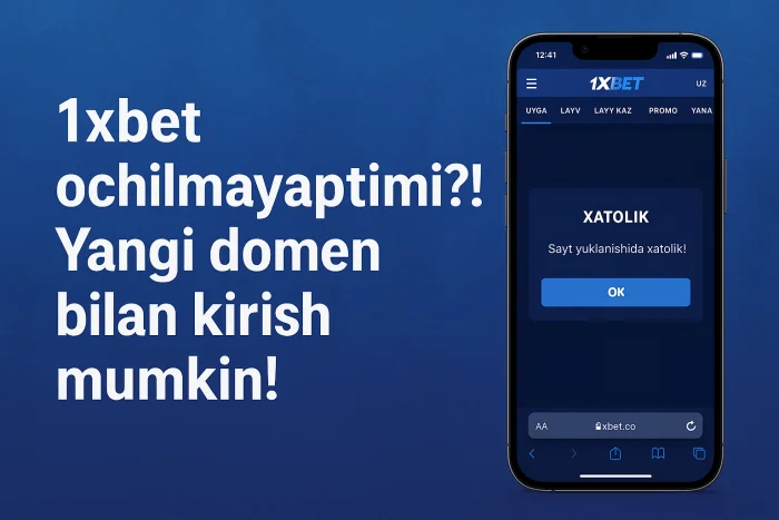 sportga pul tikish 1xbet sayti ishlamayapti