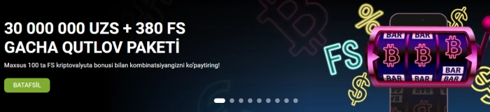 1-depozit bonusini olish olish uchun registratsiya